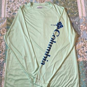 Columbia long-sleeve performance t-shirt, size large